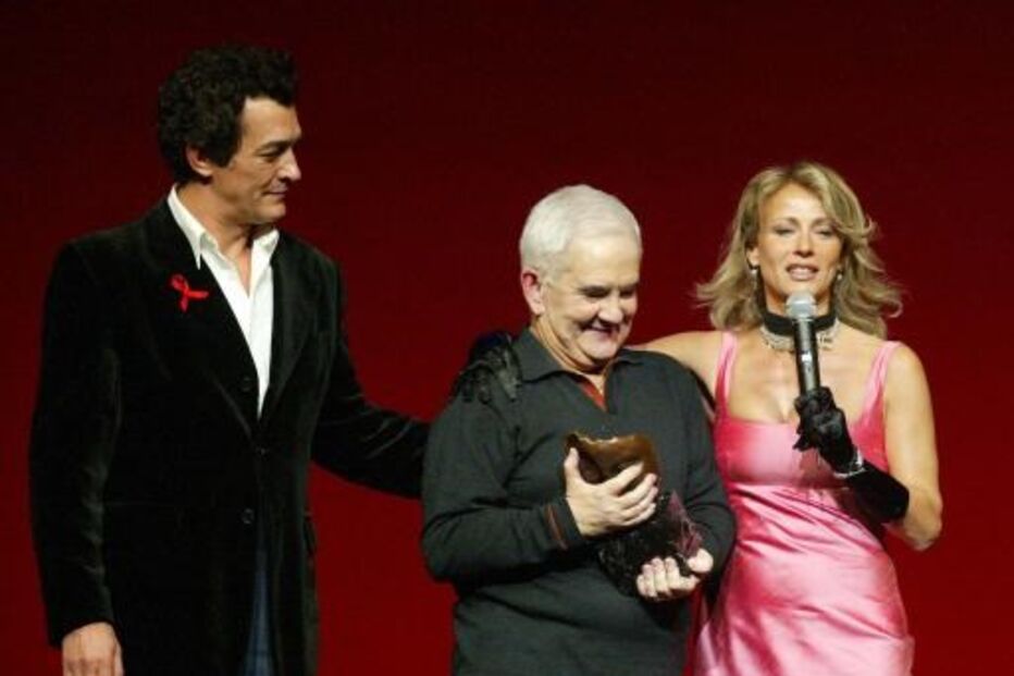 Rogério Samora com Carlos Castro e Alexandra Lencastre