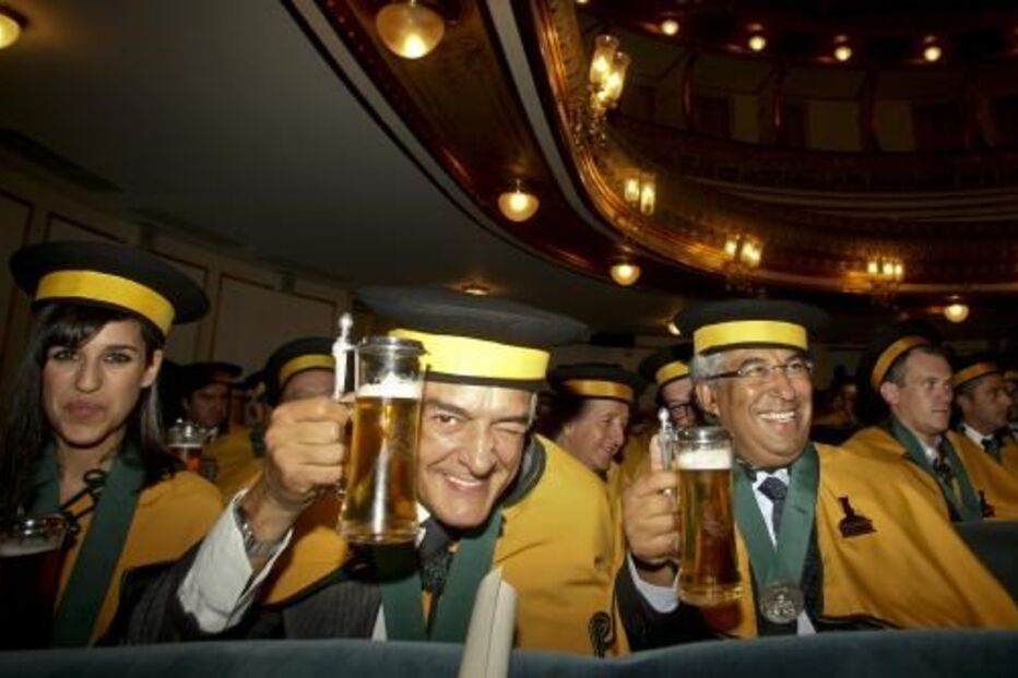 Rogério Samora com António Costa