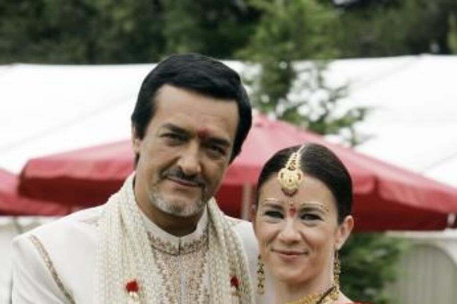 Rogério Samora com Julie Sergeant