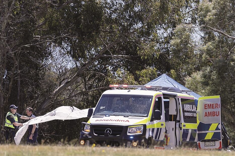 Meios de socorro, acidente, austrália