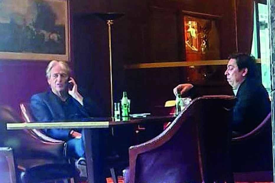 Jesus com empresário Bruno Macedo