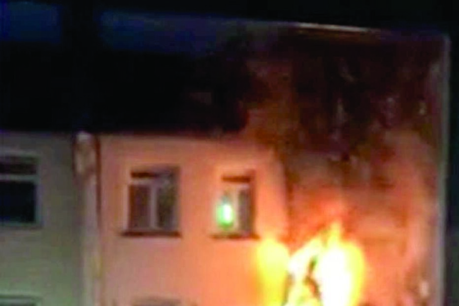 Incêndio em habitação no Reino Unido