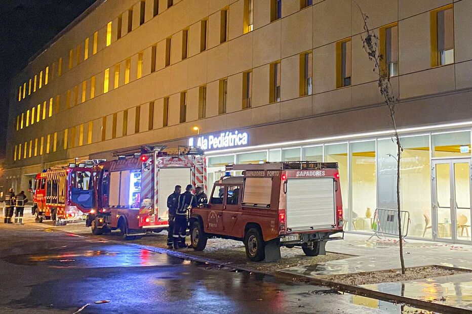 Incêndio hospital São João	