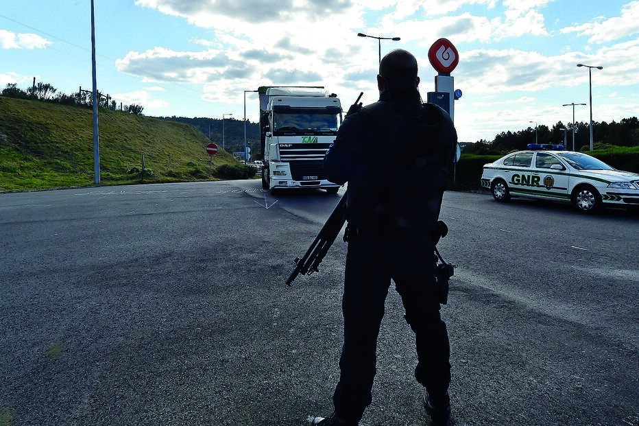Militares da GNR vão controlar os principais eixos  rodoviários