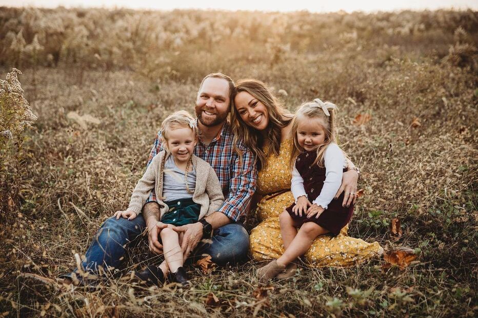 Autumn Carver e a família