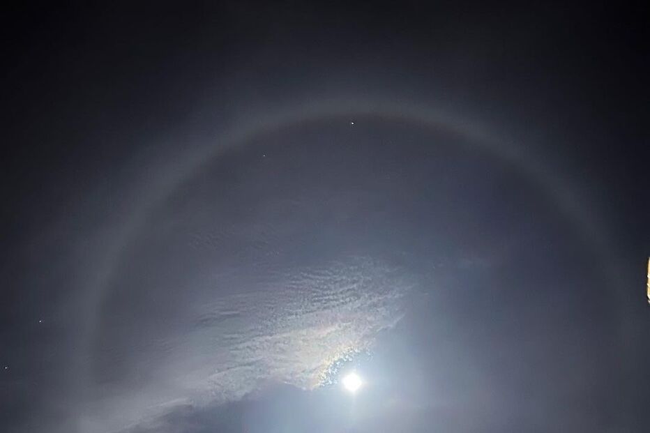 Georgina rendida à lua cheia em Lisboa 