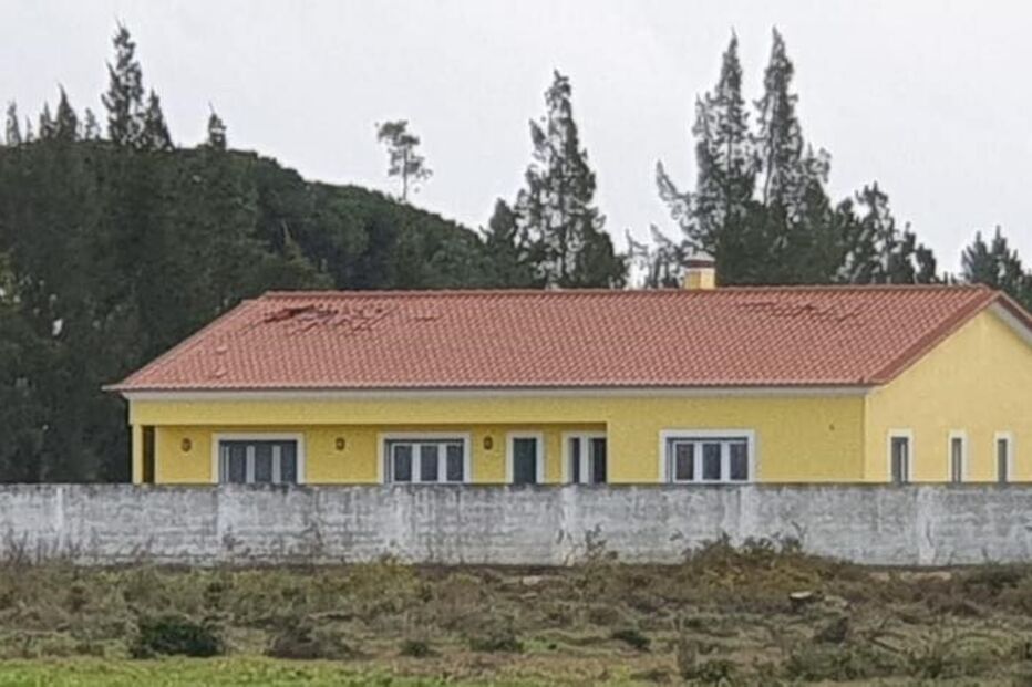 Vento forte em Salvaterra de Magos