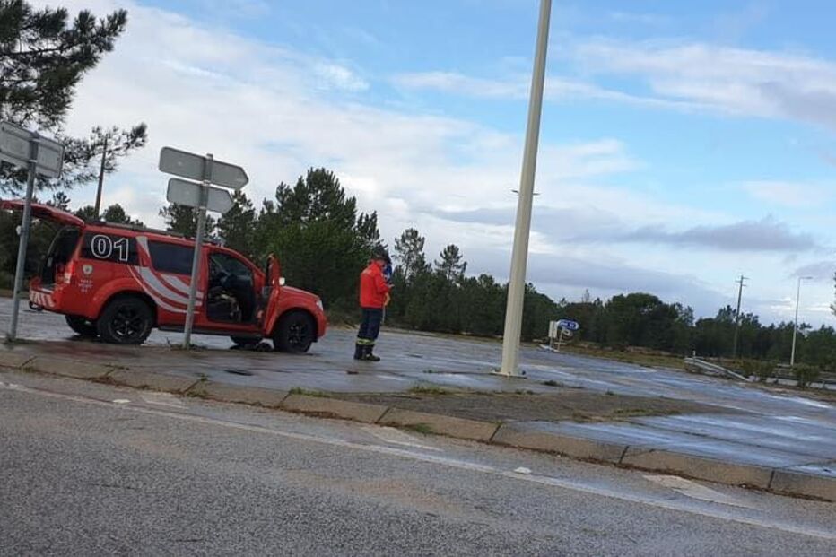 Vento forte em Salvaterra de Magos