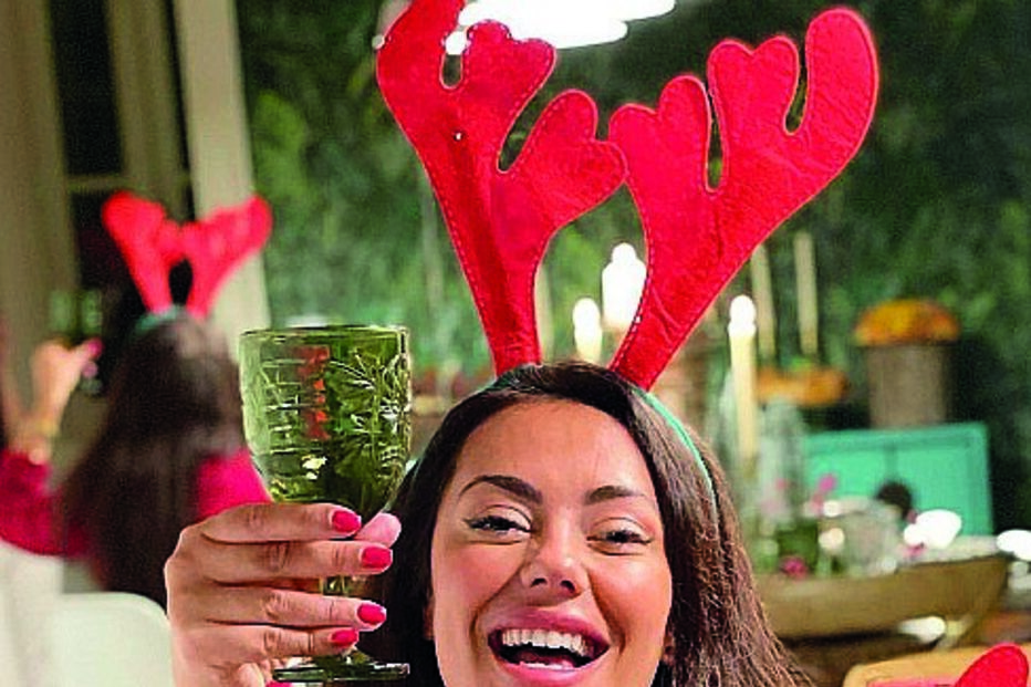 Sofia Ribeiro fez um brinde com os fãs