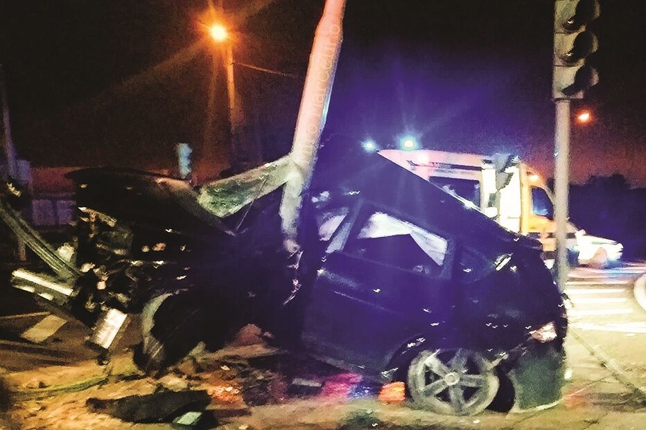 Acidente, carro, barreiro