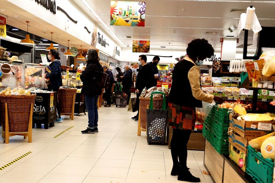 supermercado, compras, bens alimentares