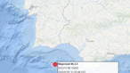 Sismo de magnitude 4.4 registado ao largo do Algarve