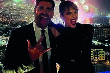 Figuras públicas mostram entrada em estilo no novo ano