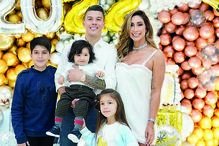 Figuras públicas mostram entrada em estilo no novo ano