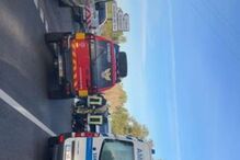 Colisão frontal provoca cinco feridos em Santiago do Cacém