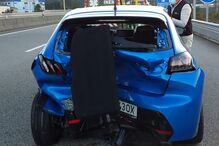 Um ferido grave em colisão entre dois carros em Santa Maria da Feira