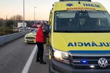 Um ferido grave em colisão entre dois carros em Santa Maria da Feira