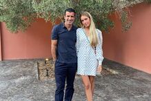 Daniela Svedin Figo é a  mais velha das três filhas do ex-internacional português