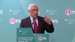 Costa diz precisar de "vitória com maioria absoluta" para "bem servir" Portugal 