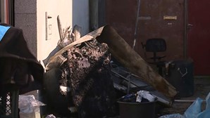 Casal e filha desalojados após incêndio na Póvoa de Varzim