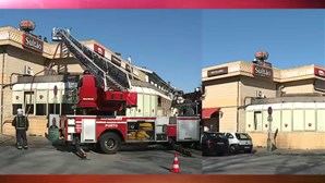 Incêndio deflagra em restaurante no Porto
