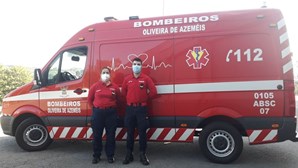 Bebé nasce em casa com a ajuda dos bombeiros em Oliveira de Azeméis