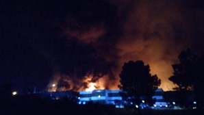Presidente da Câmara de Anadia desolada com incêndio em fábrica de bicicletas