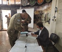 Militares na República Centro-Africana votaram