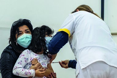 Vacinação de crianças