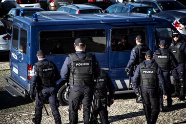 PSP reforça policiamento para o Benfica-Sporting de hoje