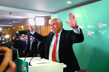 António Costa levou o PS a uma maioria absoluta só conquistada pelo partido em 2005 