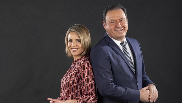 Sandra Felgueiras e José Carlos Castro: Noite eleitoral de excelência na CMTV