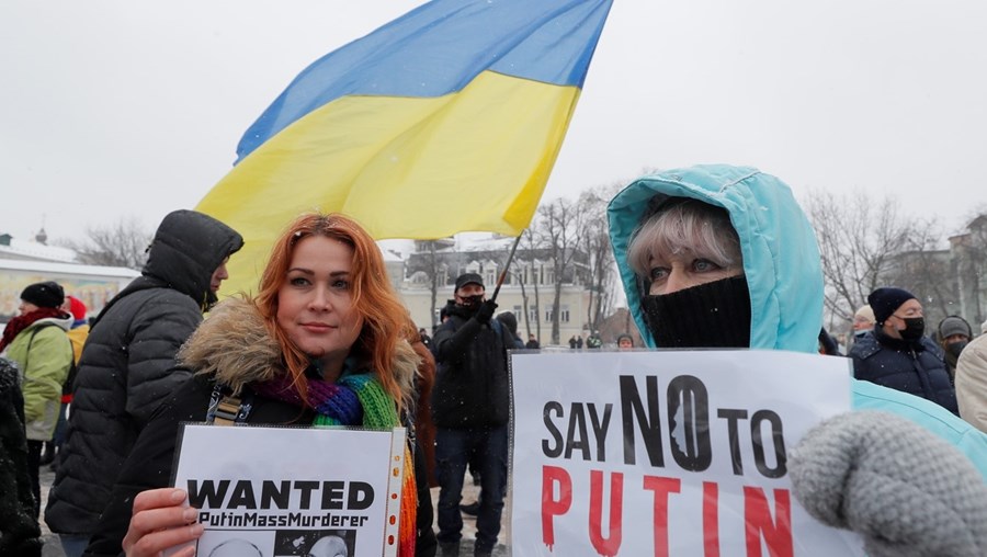 Putin é encarado por muitos ucranianos como o inimigo número um do país