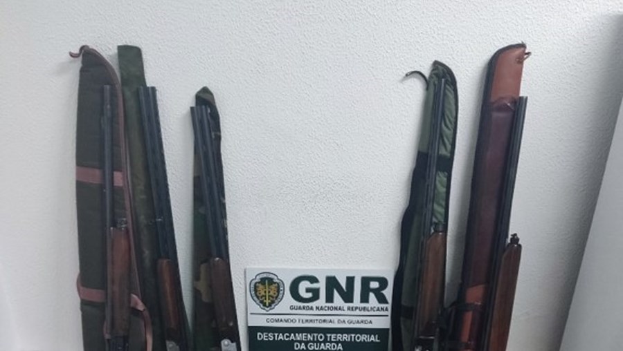 GNR apreendeu armas e droga