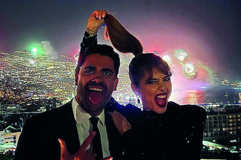 Figuras públicas mostram entrada em estilo no novo ano