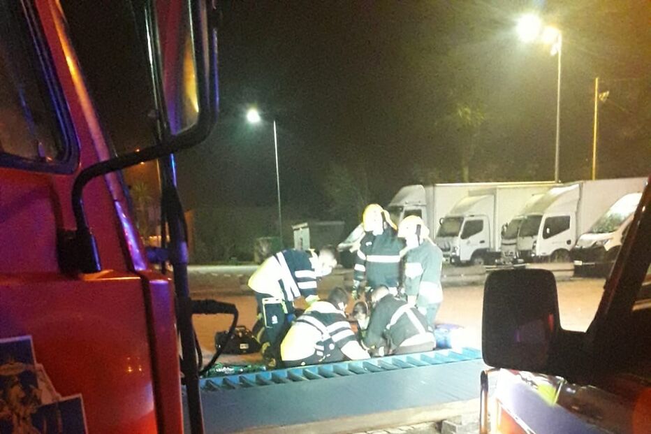 Queda de portão fere um segurança com gravidade em Matosinhos