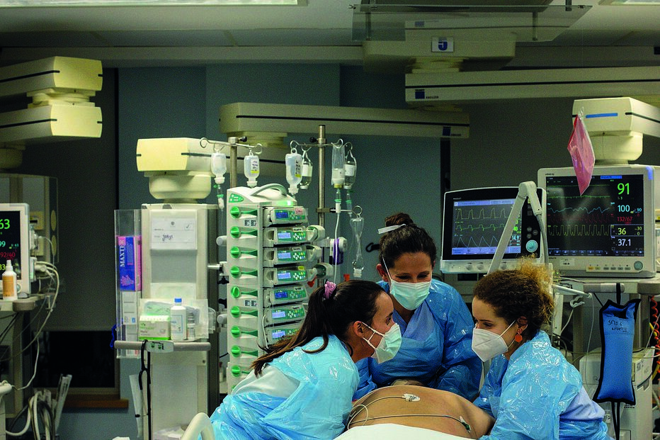 Paciente com Covid-19