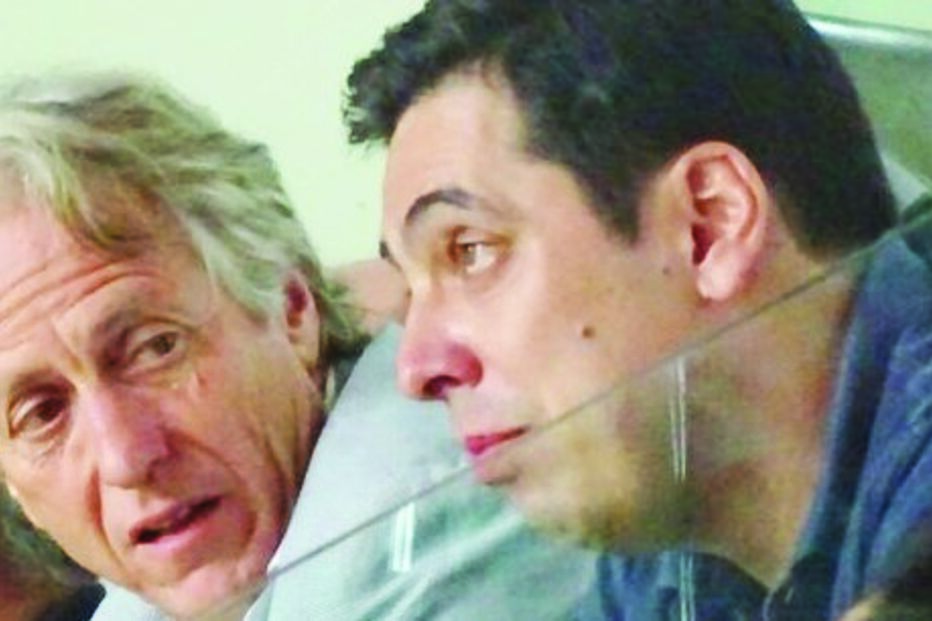 Bruno macedo e Jorge Jesus