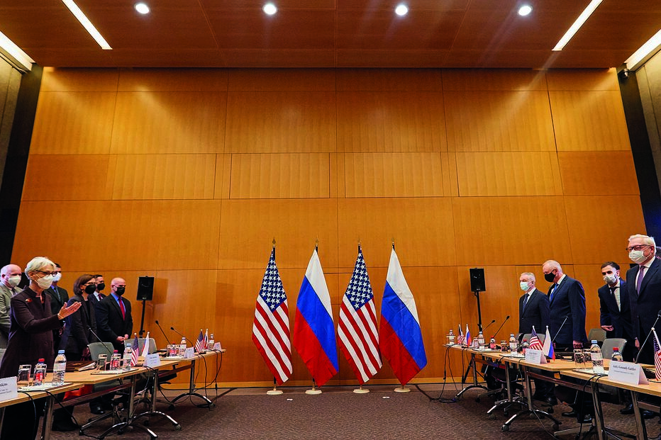 EUA e Rússia mantêm encontros desde segunda-feira, primeiro a nível bilateral e depois no âmbito da NATO e também em parceria com os países da OSCE