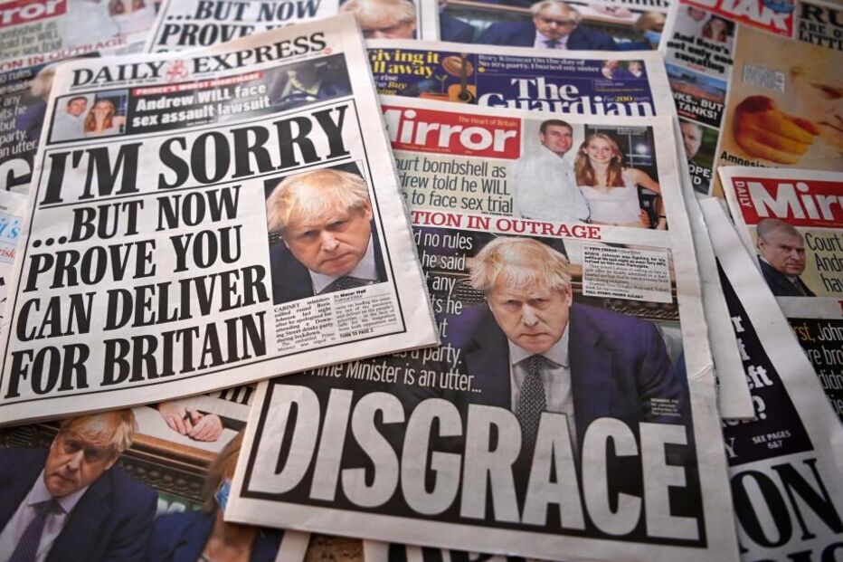 Posição de Boris Johnson é cada vez mais insustentável