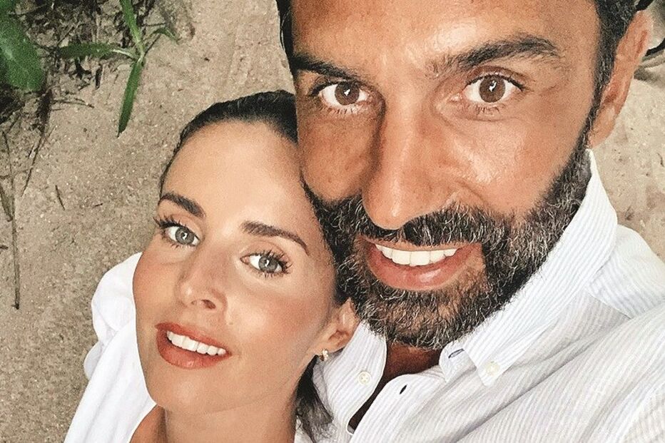 Catarina Gouveia com o marido, Pedro Guerra 
