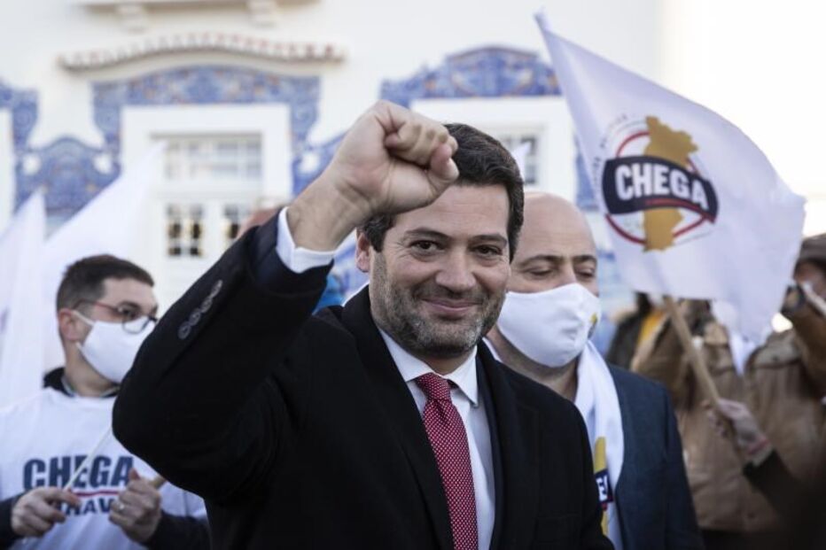 André Ventura em campanha