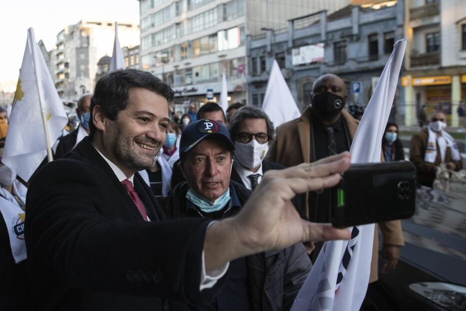 André Ventura em campanha