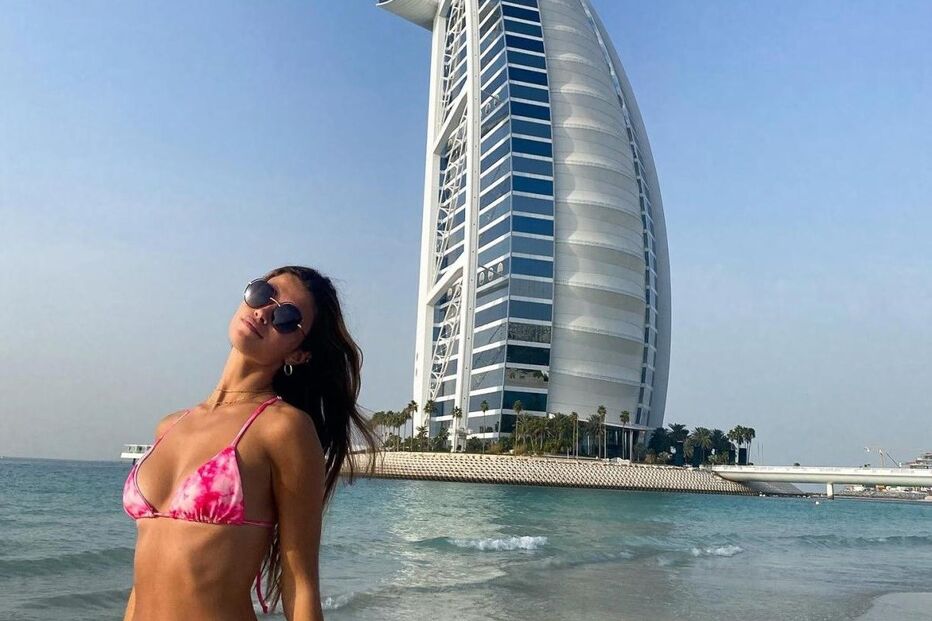 Luísa Barosa está no Dubai com Lando Norris, desde a Passagem de Ano