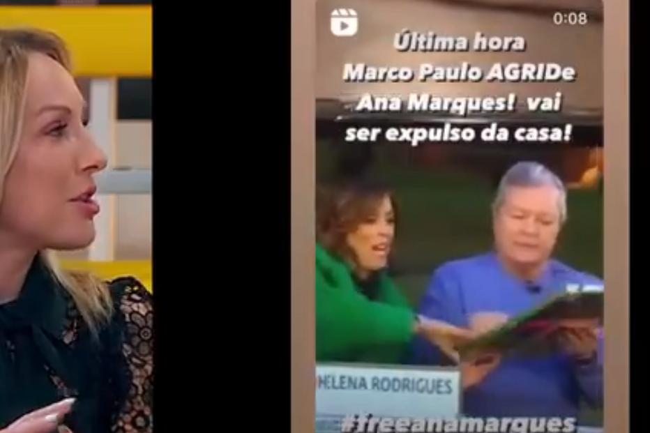 Marco Paulo dá 'estalada' a Ana Marques durante programa 