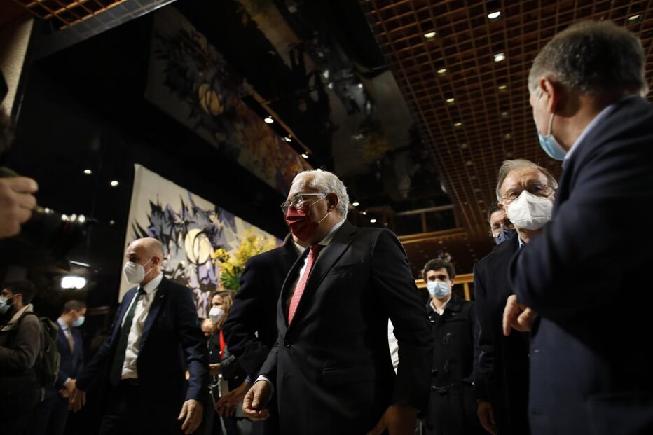 António Costa chega ao Hotel Altis