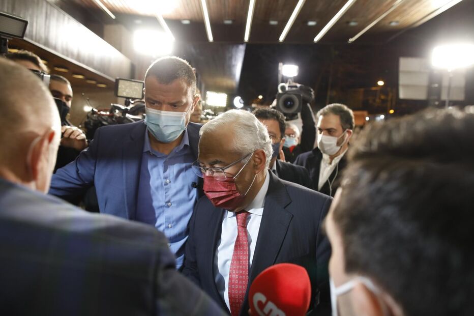 António Costa chega ao Hotel Altis