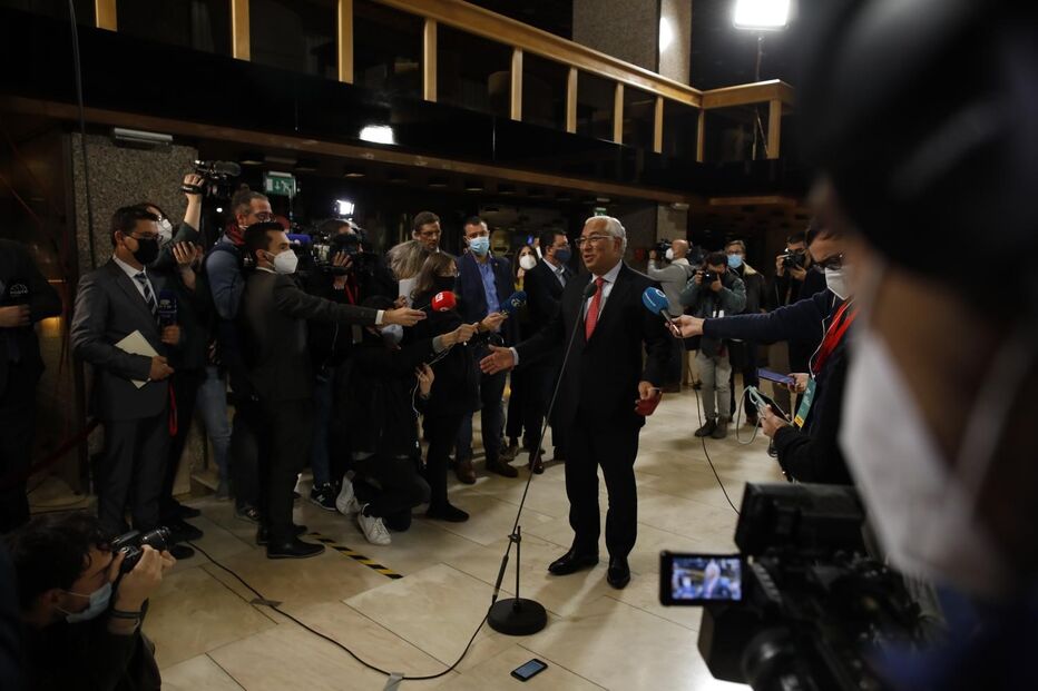 António Costa chega ao Hotel Altis