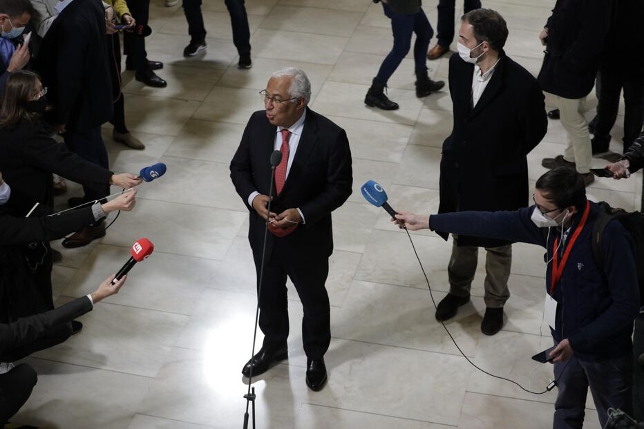 António Costa chega ao Hotel Altis
