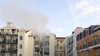 Três feridos em incêndio num apartamento no centro de Lisboa. Veja as imagens